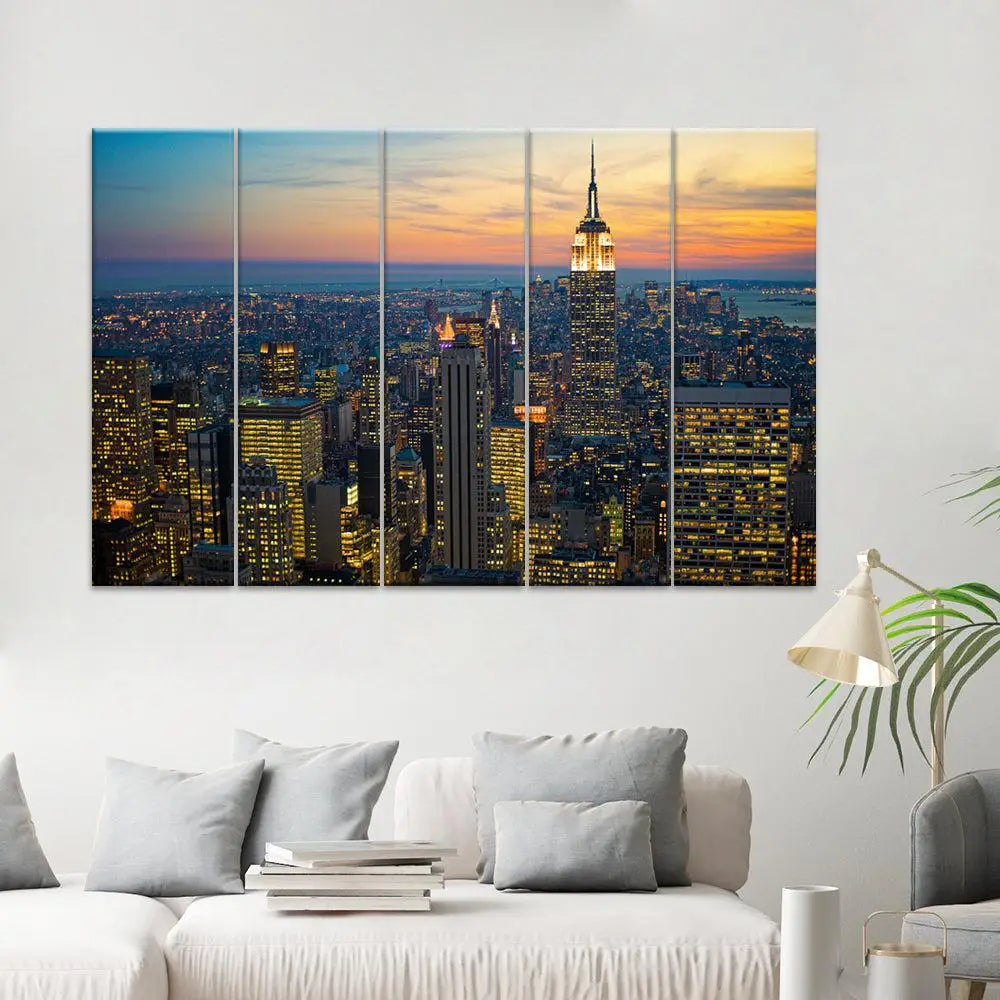 アートワーク「Cityscape」・50x50cm・フレーム付き アートワーク「Cityscape」・50x50cm・フレーム付き アート