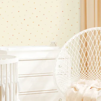 WallMantra Gentle Night Baby Room Wallpaper