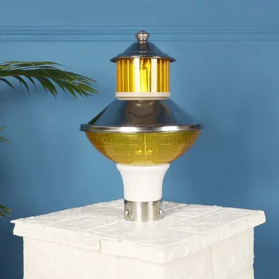 Arabic Motif Golden Decorative Outdoor Light