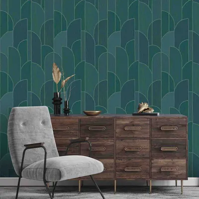 Arch Forest Textured Premium Wallpaper- Tapestry Wallpaper