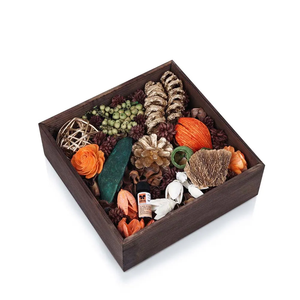 Assorted Tangy Orange fragrance Potpourri with Essential Oil Pack