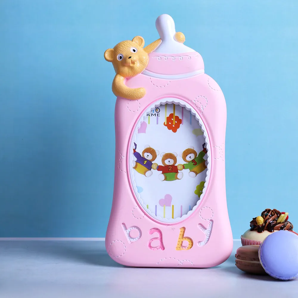 Baby Milk Bottle Designer Kids Photo Frame