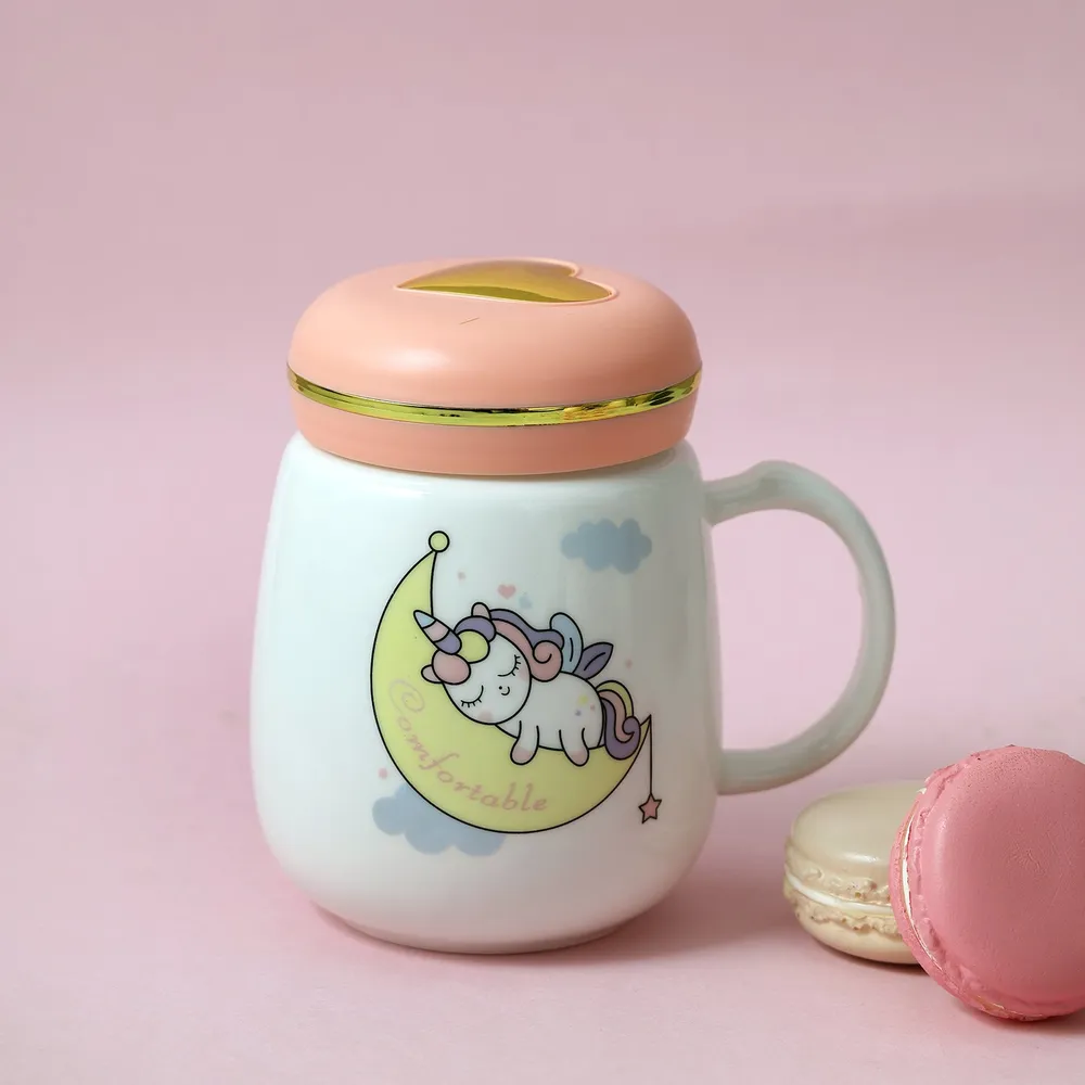 Baby Unicorn Designer Moon Mason Jar