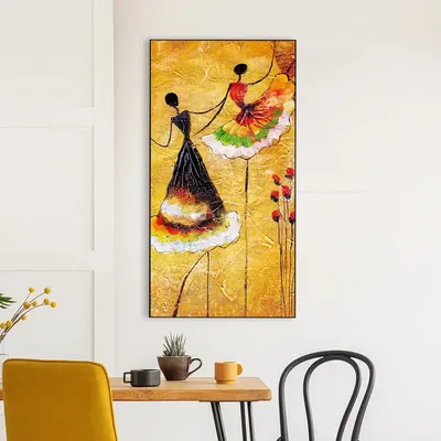Ballerina Dancer Designer Canvas Wall Painting