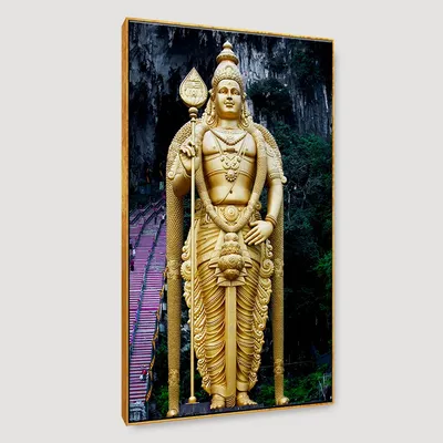 Batu Caves Lord Murugan/ God Skanda Painting