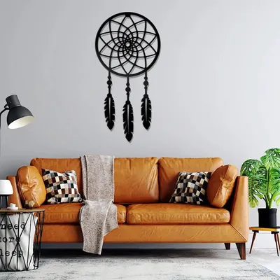 Beautiful Dream Catcher Wooden Wall Hanging,Living Room Wooden Wall Decoration
