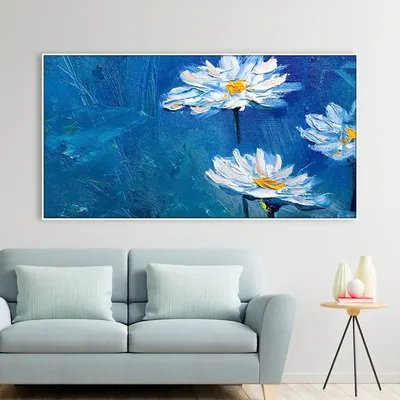 Beautiful Flower Modern Design Canvas Printed Painting
