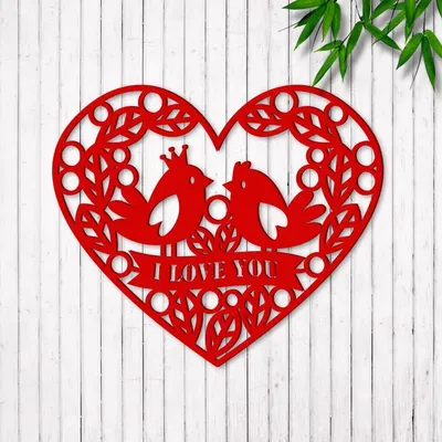 Beautiful love Birds Design Wooden Wall Hanging,  Living Room Wooden Wall Decoration