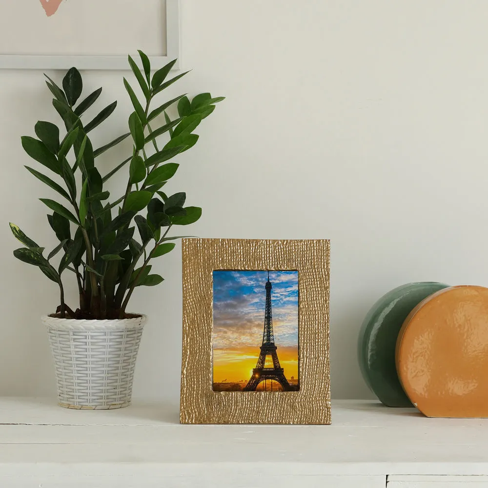 Beautiful Motif Golden Picture Frame