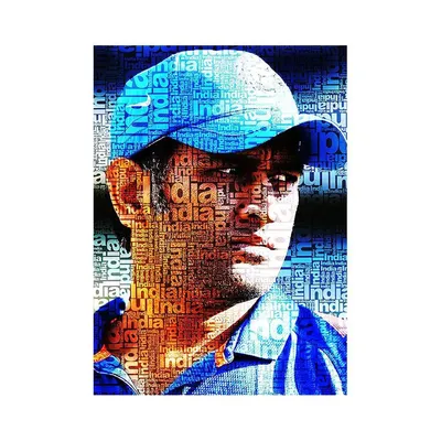 Beautiful MS Dhoni Wall Poster Frames