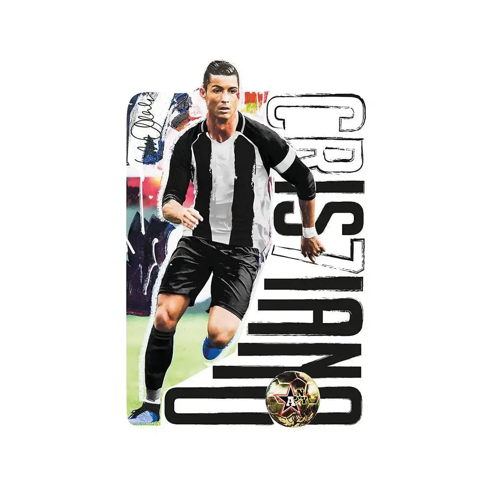 Beautiful Running Cristiano Ronaldo Poster