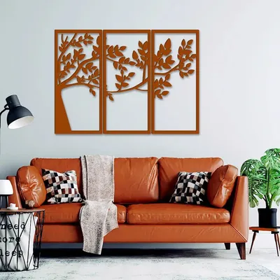Beautiful Tree Design Wooden Wall Hanging