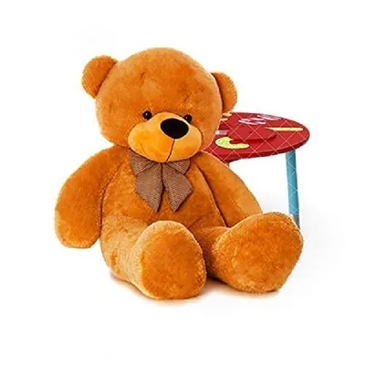 Bow Tie Soft & Premium Brown Big Teddy Bear- Available in Multiple Sizes
