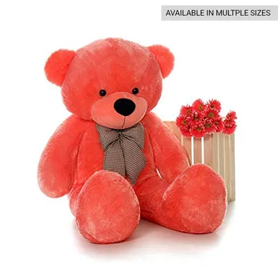 Bow Tie Soft & Premium Carrot Big Teddy Bear- Available in Multiple Sizes