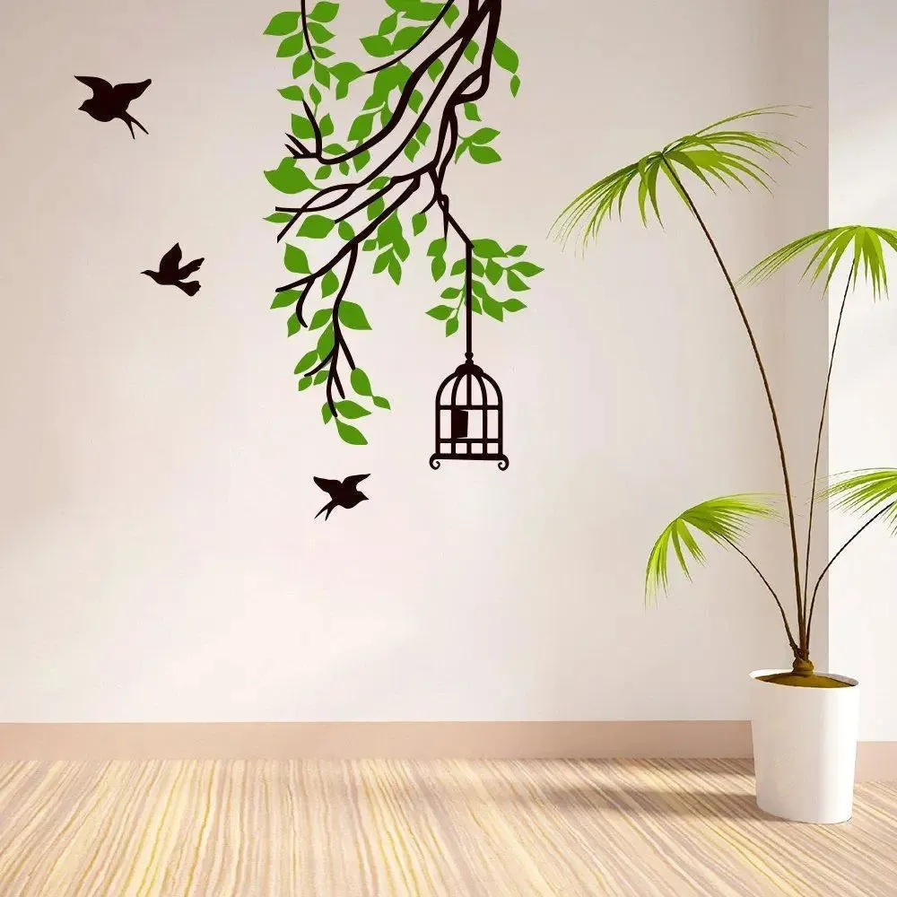 Branch Wall Sticker for Living Room PVC Vinyl  109 cm x 122 cm
