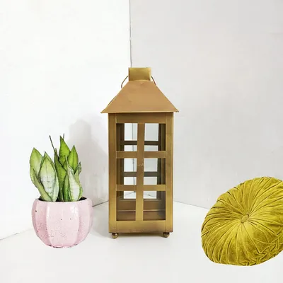 Caged Designer European Lantern