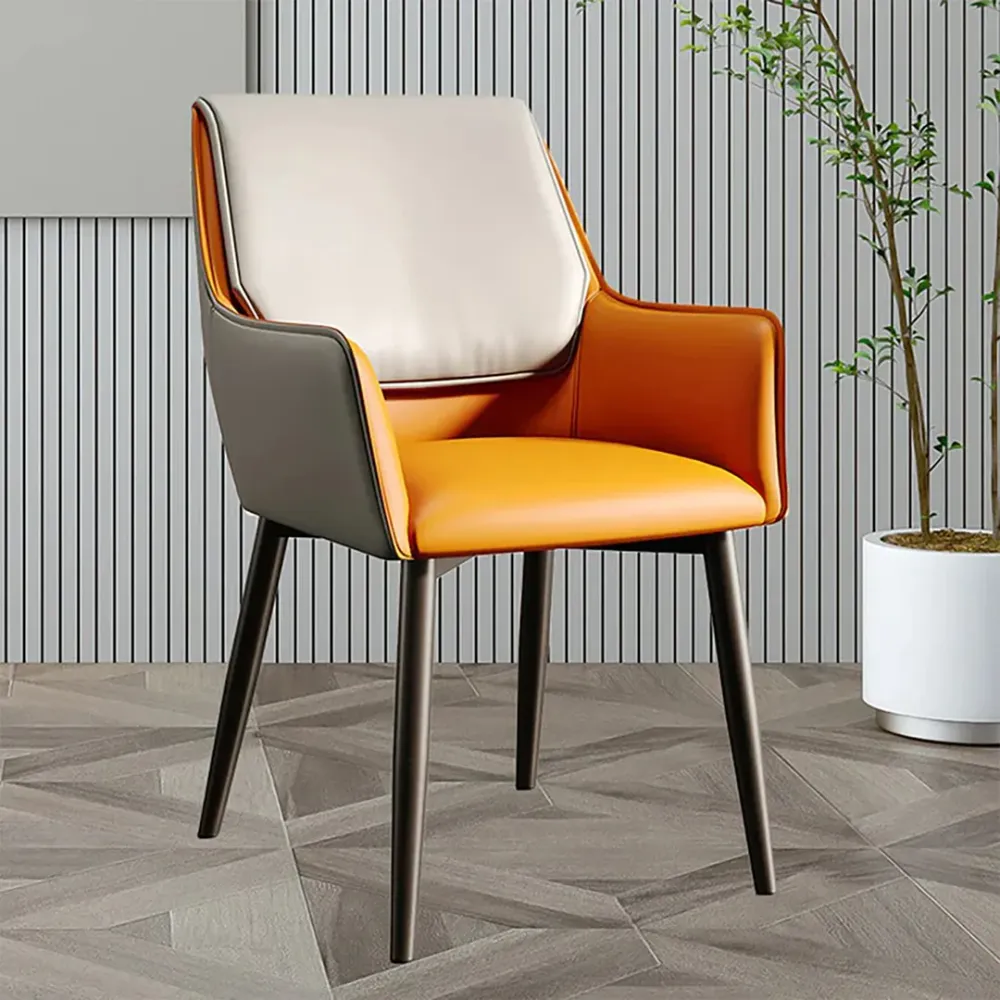Champagne Elegance Accent Chair