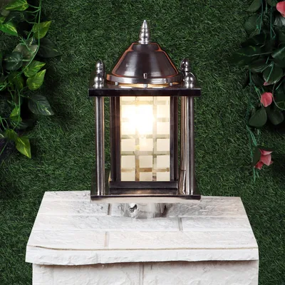 Charminaar Motif Metal Outdoor Gate Light