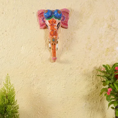 Charming Elephant Shape Wall Decor