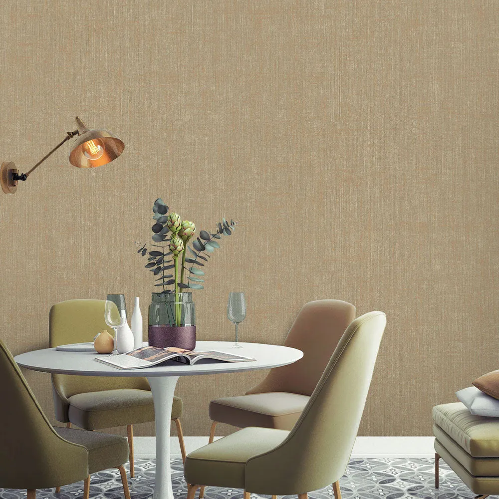 Chic Linen Weave Textured Premium Wallpaper- Trendy Walls Collection