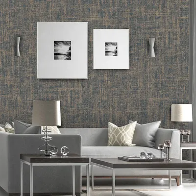 Chic Linen Weave Textured Premium Wallpaper- Trendy Walls Collection