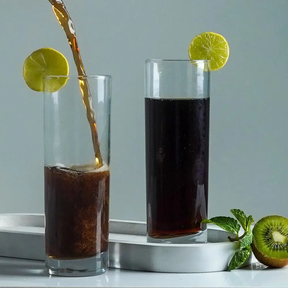 Classic Thick Base Crystal Clear Juice Glass