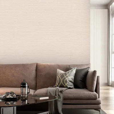Clement Grasscloth Textured Premium Wallpaper- The Modernist Collection