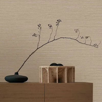 Clement Grasscloth Textured Premium Wallpaper- The Modernist Collection