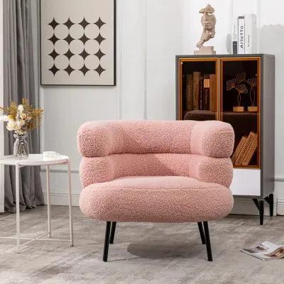 Clive Rosette Elegant Accent Chair