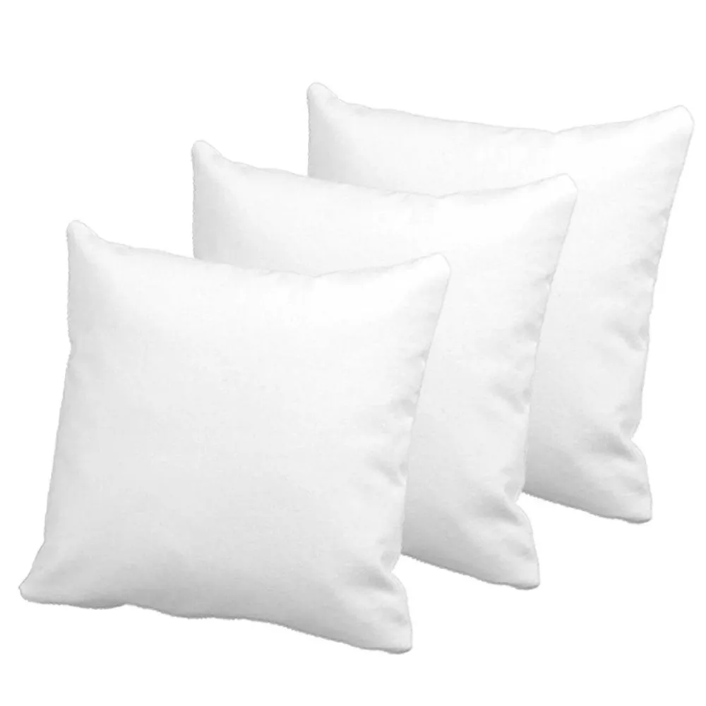 Comfy Plush Polyfill Cushion Filler Set Of 3 (20 x 20) Inches