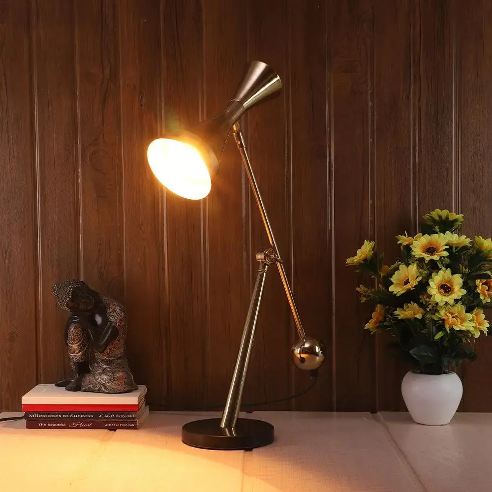 Copper Finish Flexible Modern Aluminium Study Lamp