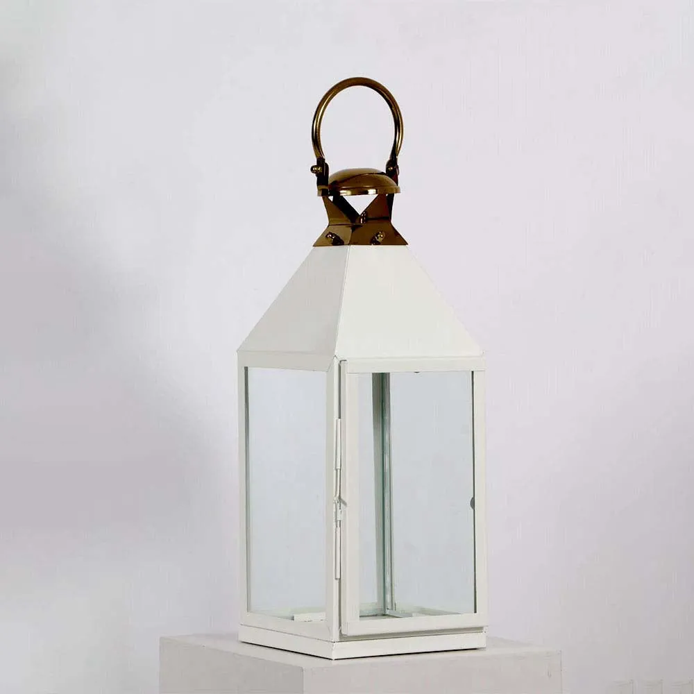 Decorative Metallic Candle Lantern