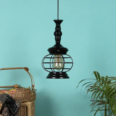 Designer Jaal Metal Hanging Light Without Gas