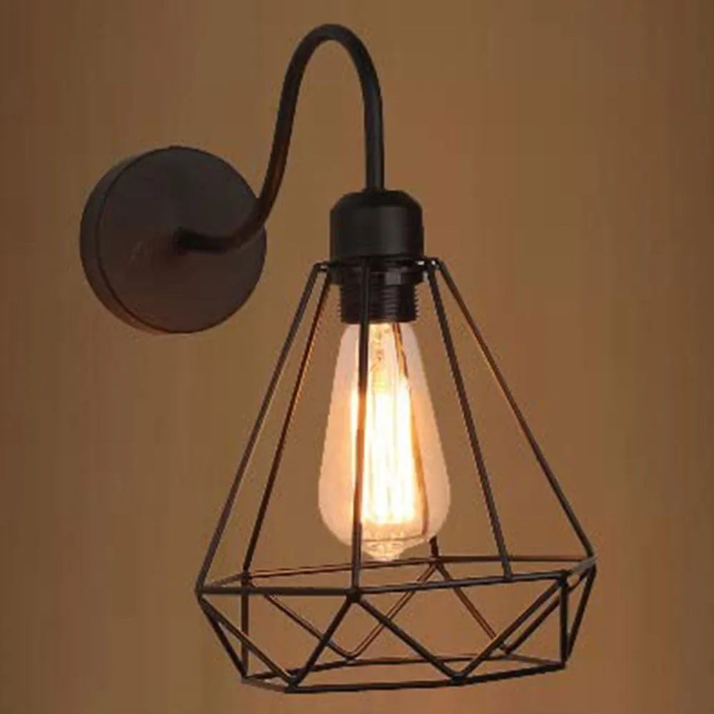 Diamond Cut Black Minish Metal Ceiling Light