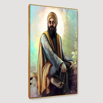 Divine Painting of Shree Guru Tegh Bahadur