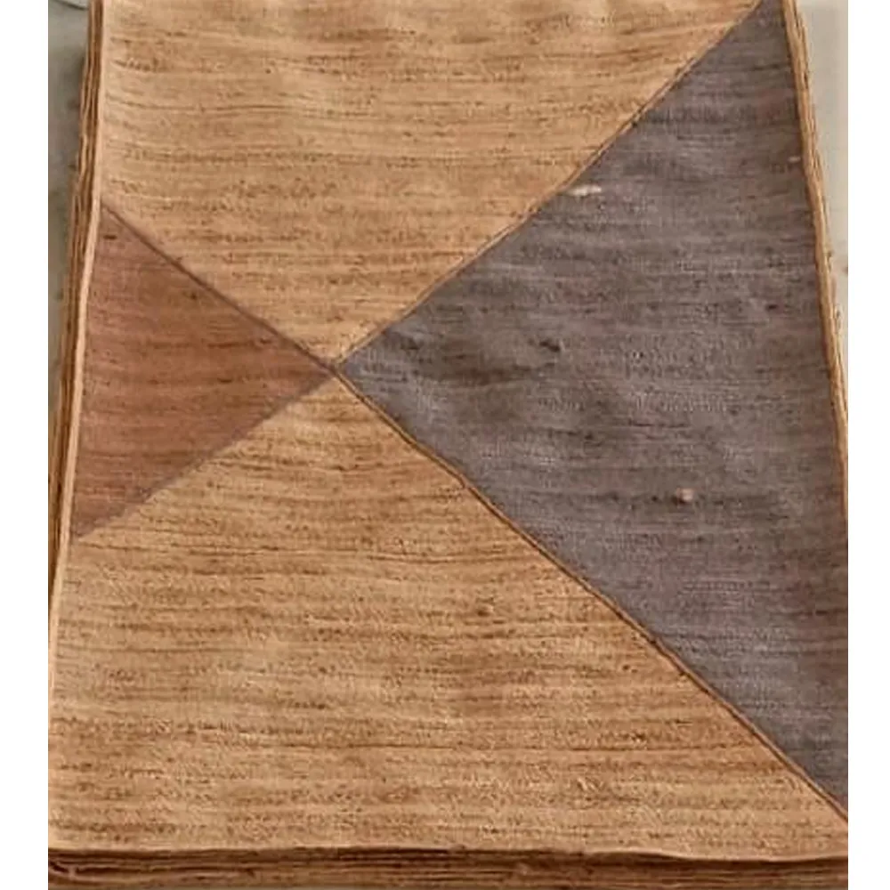 Dual Tone Elegant Jute Rug