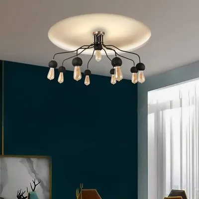 Emerging Black Horns Modern Chandelier Light