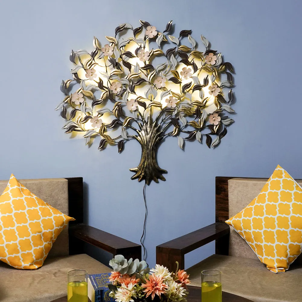 Enchanting Tree Detailed Metal Wall Art