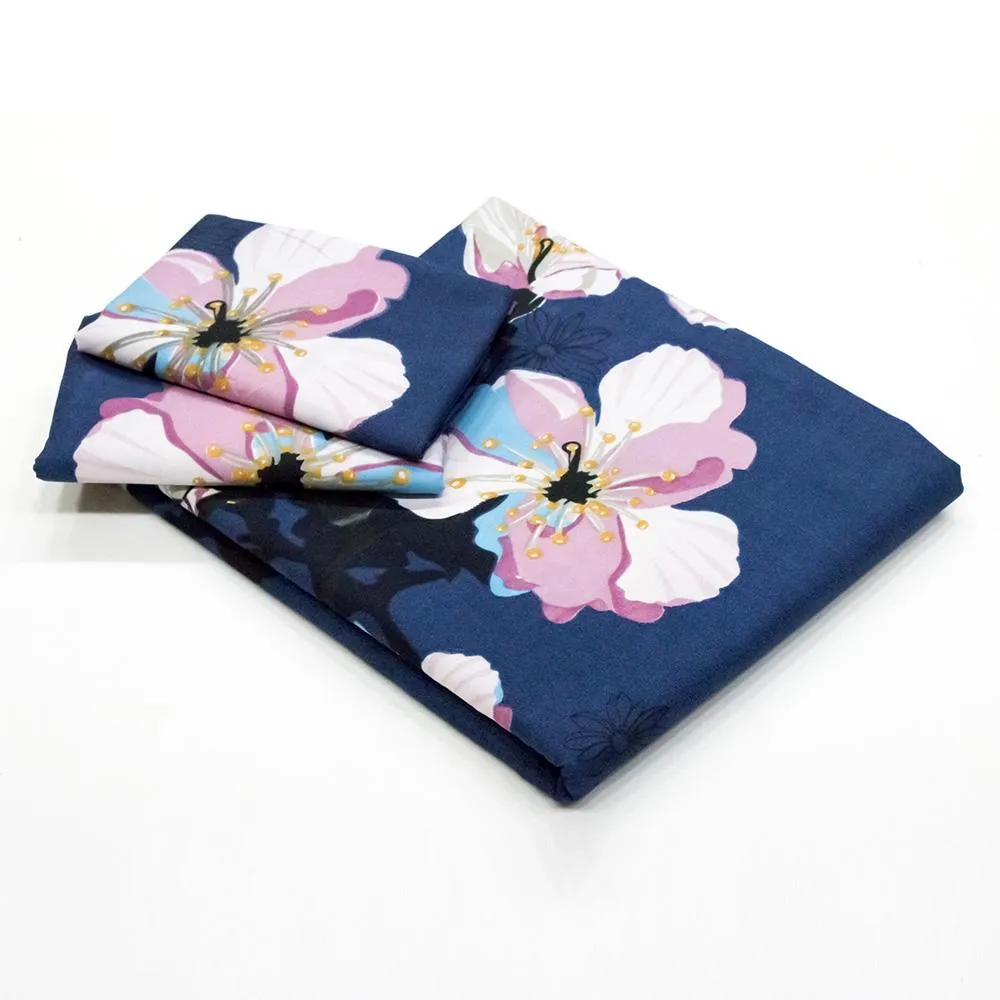 Florida Polycotton Double Bedsheet with Pillow Cover