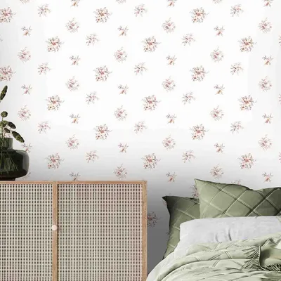 Flower Shower Textured Premium Wallpaper- Primo Collection