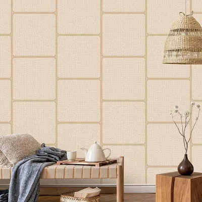 French Tattan Textured Premium Wallpaper- The Art of Gravure