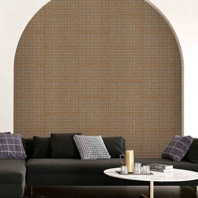 French Tattan Textured Premium Wallpaper- The Art of Gravure