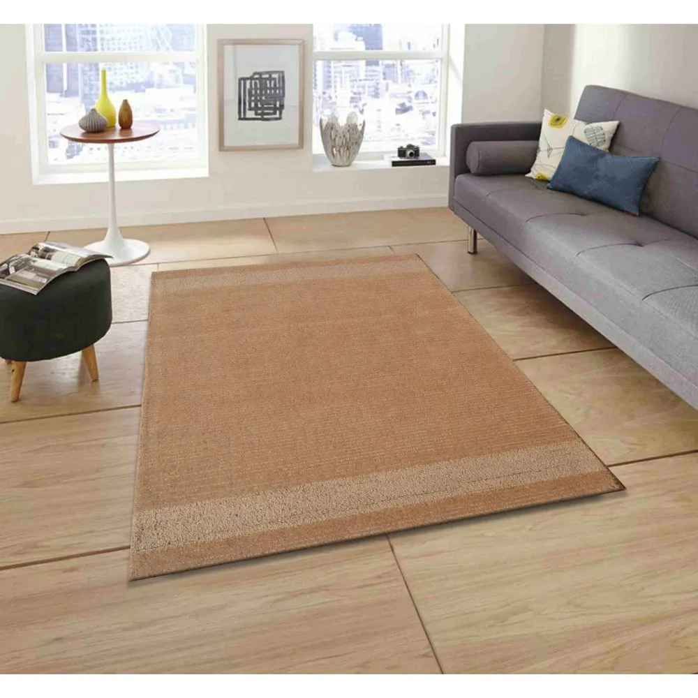 Generic Plain Bordered Mousse Tufted Area Carpet