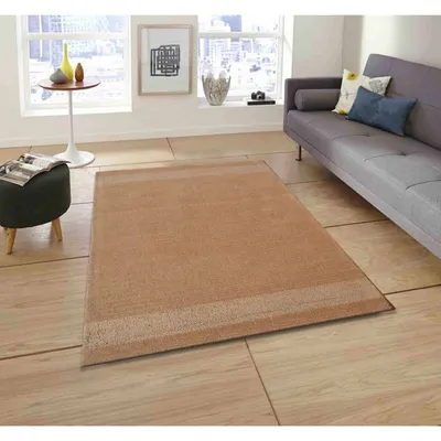 Generic Plain Bordered Mousse Tufted Area Carpet