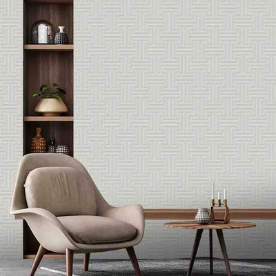 Giorgio Greek Pattern Textured Premium Wallpaper- The Art of Gravure