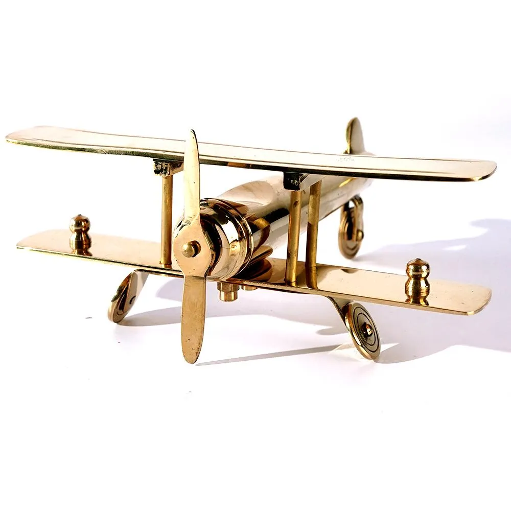 Golden Aircraft Showpiece (Small)