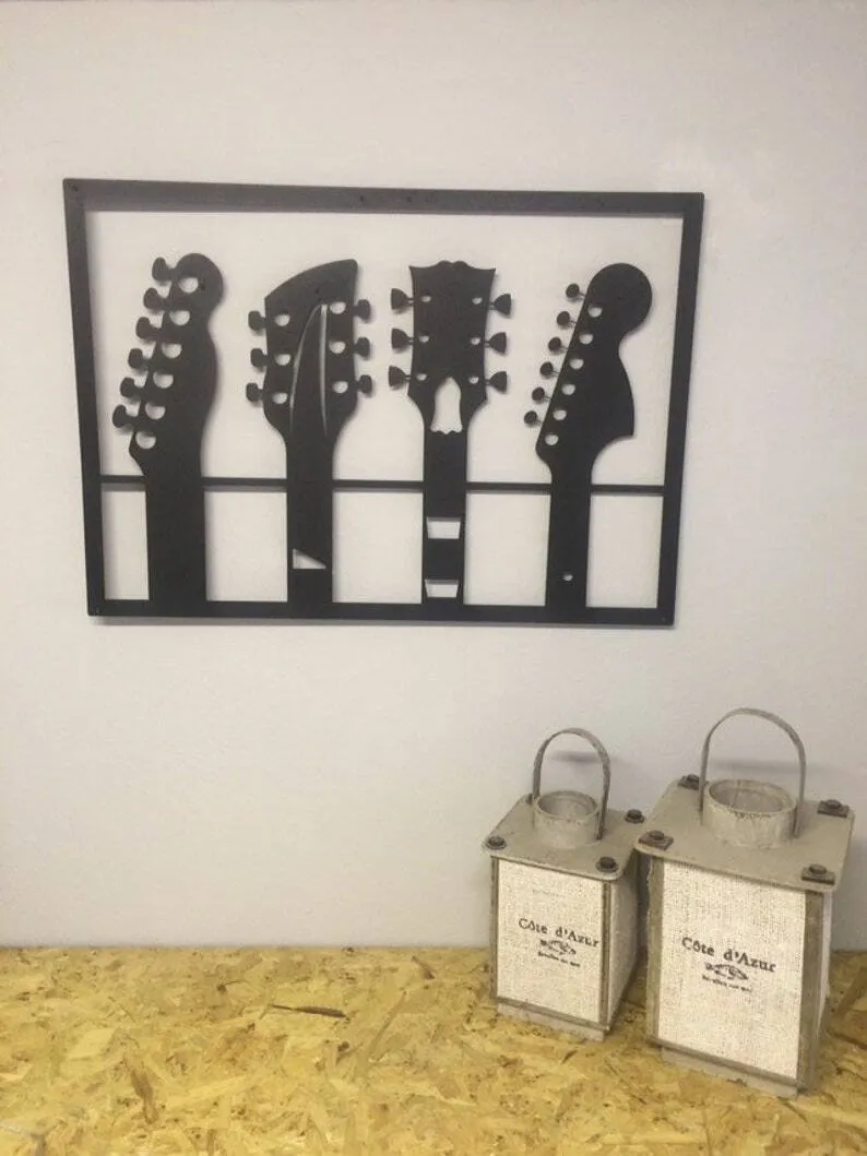 Great Strings Metal Wall Decor