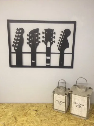 Great Strings Metal Wall Decor