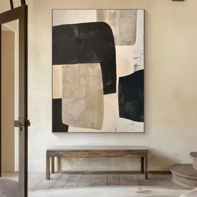 WallMantra Grounded Abstraction Handmade Painting