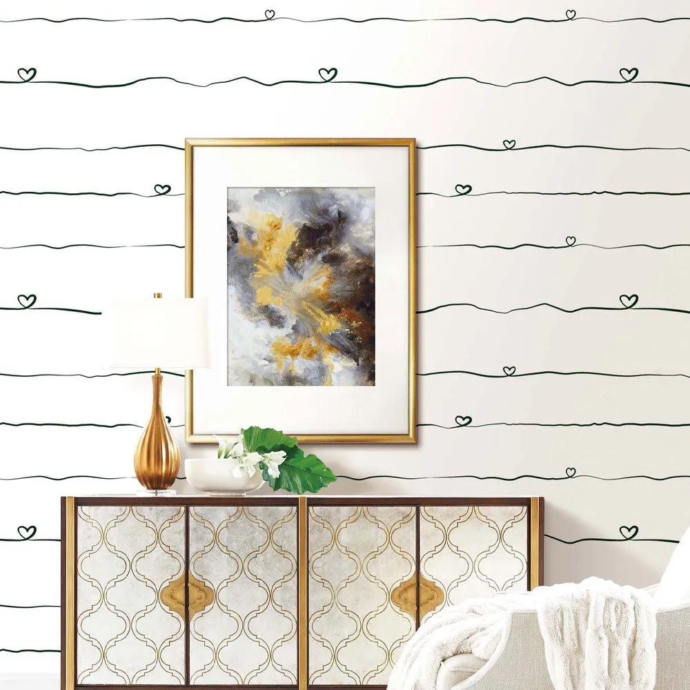 Little Love String Kids Room Wallpaper